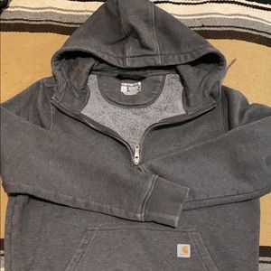 Carhartt hoodie 1-4 zip